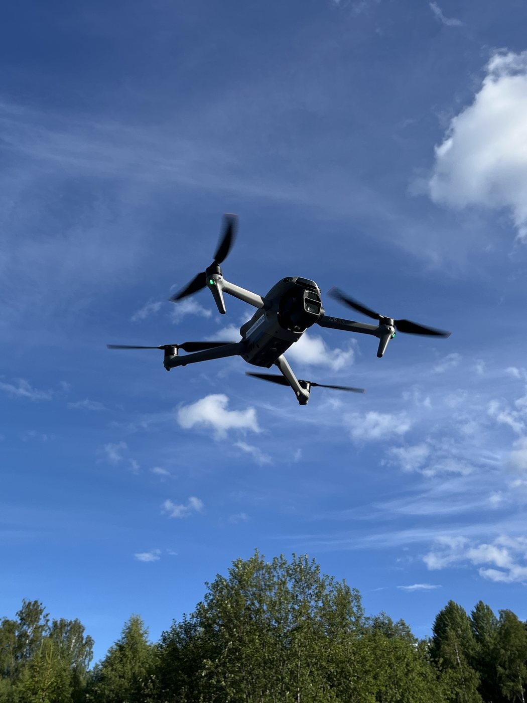 Drone used by Drone Dalarna for roof inspections